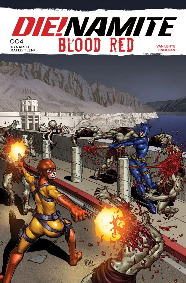 Cover of Die!namite Blood Red #4