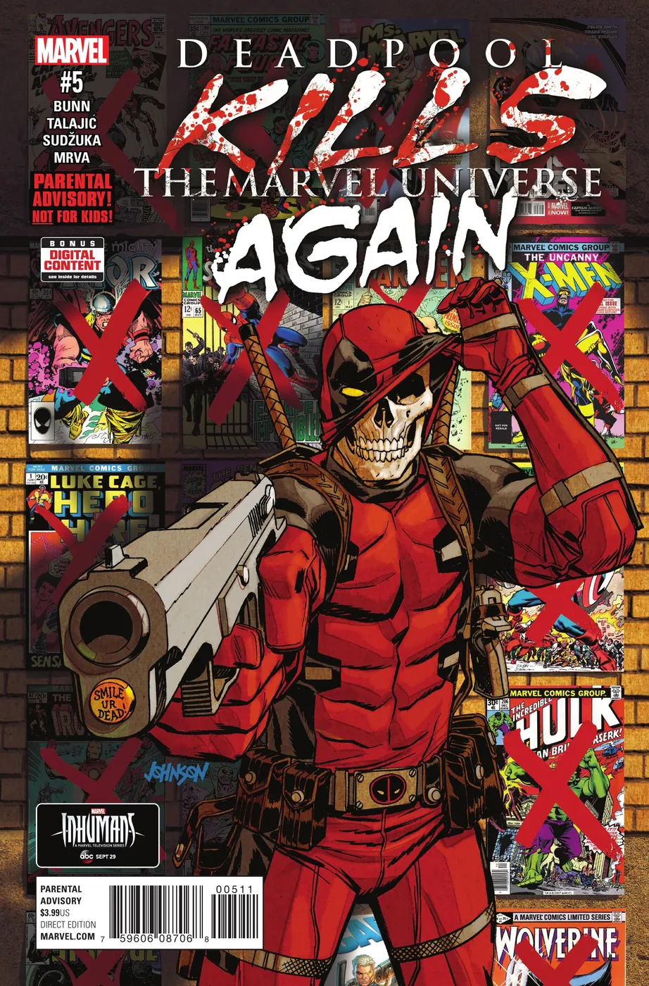 Cover of Deadpool Kills the Marvel Universe Again #5