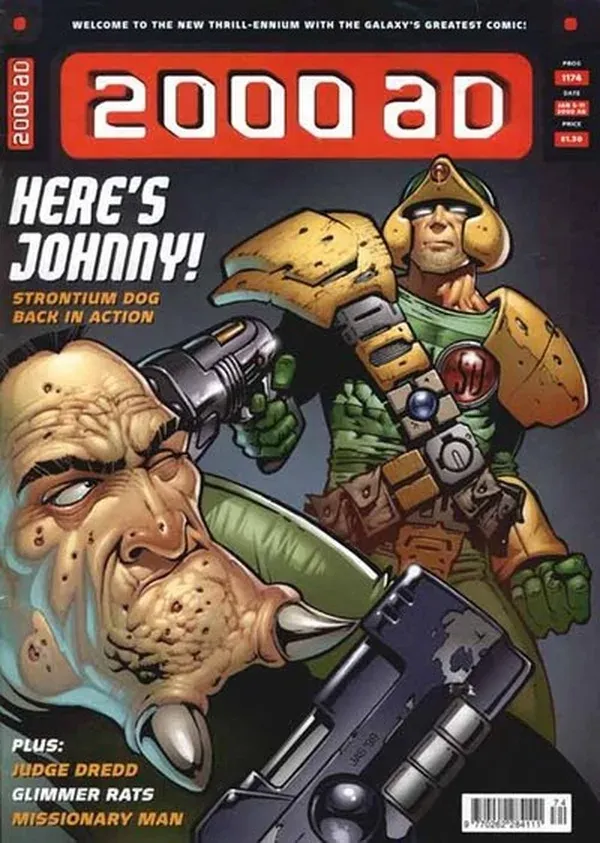 Cover of 2000 AD #1174