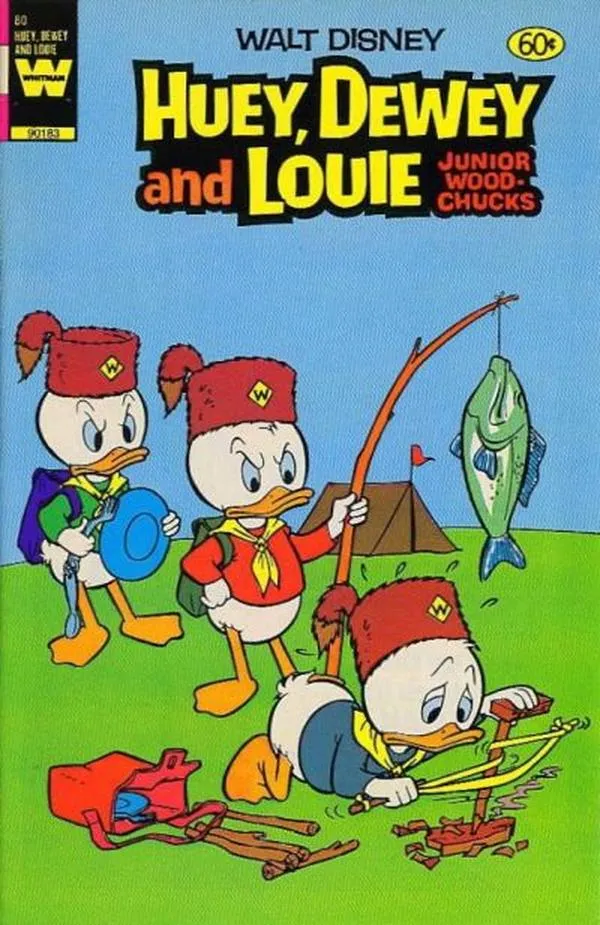 Cover of Walt Disney Huey, Dewey and Louie Junior Woodchucks #80