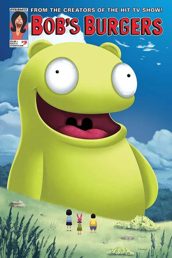 Cover of Bob's Burgers #3
