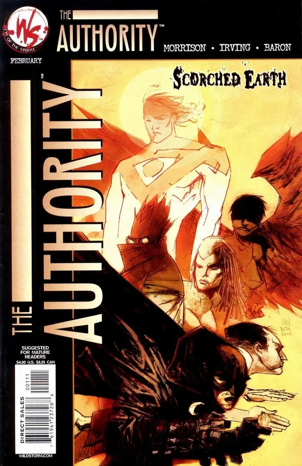 Cover of The Authority: Scorched Earth #1
