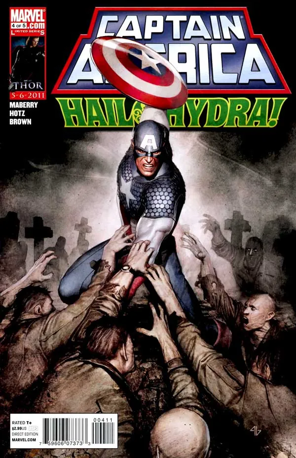 Cover of Captain America: Hail Hydra #4