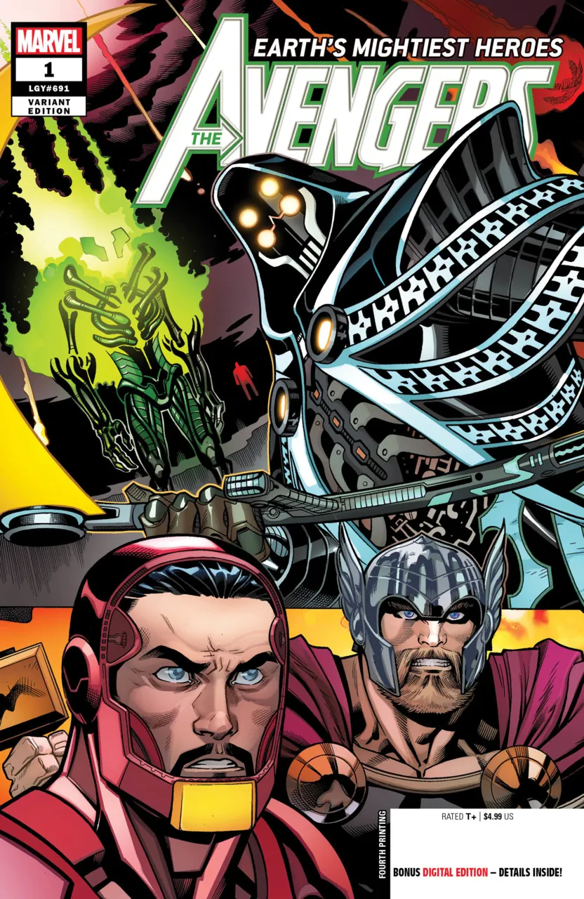 Cover of Avengers #1 (691)