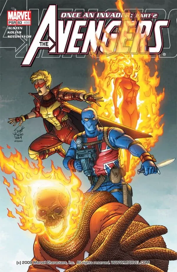 Cover of Avengers #83 (498)