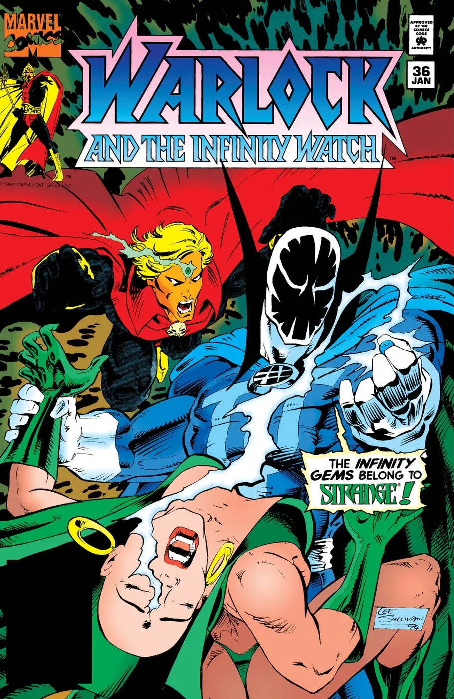 Cover of Warlock and the Infinity Watch #36