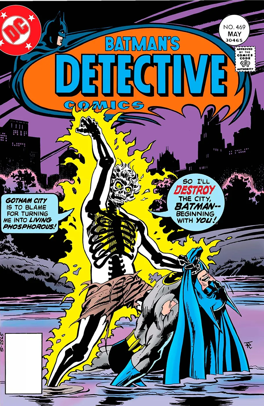 Cover of Detective Comics #469