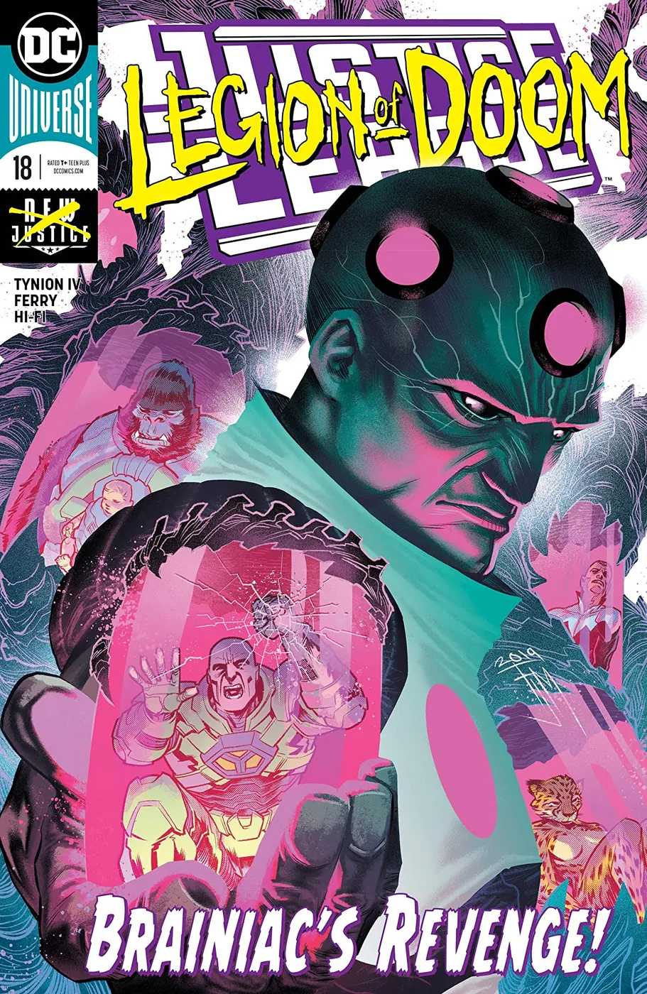 Cover of Justice League #18