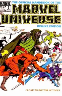 Cover of The Official Handbook of the Marvel Universe #3