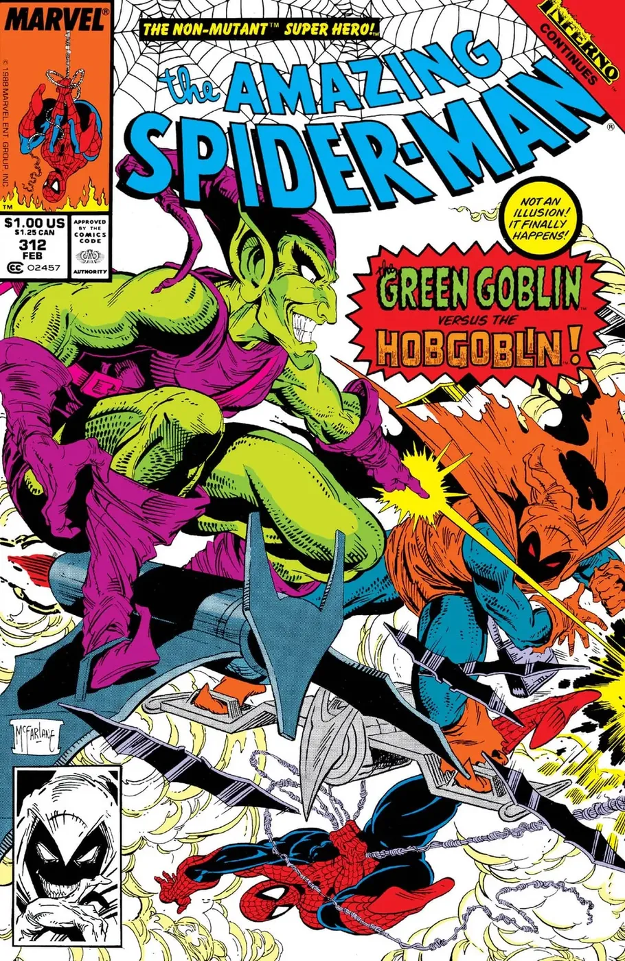 Cover of The Amazing Spider-Man #312