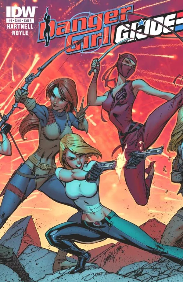 Cover of Danger Girl / G.I. Joe #3