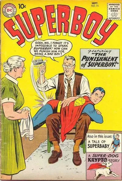 Cover of Superboy #75