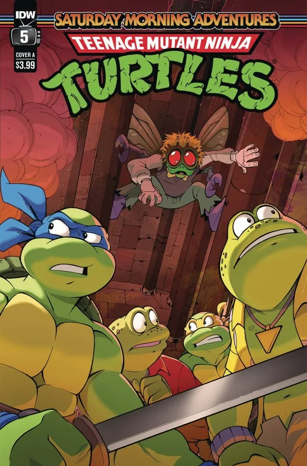 Cover of Teenage Mutant Ninja Turtles: Saturday Morning Adventures #5