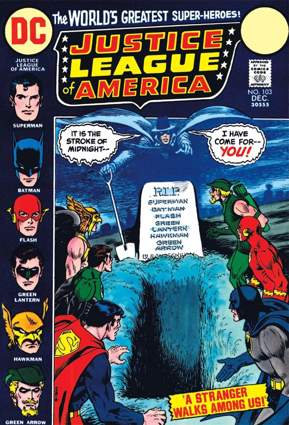 Cover of Justice League of America #103