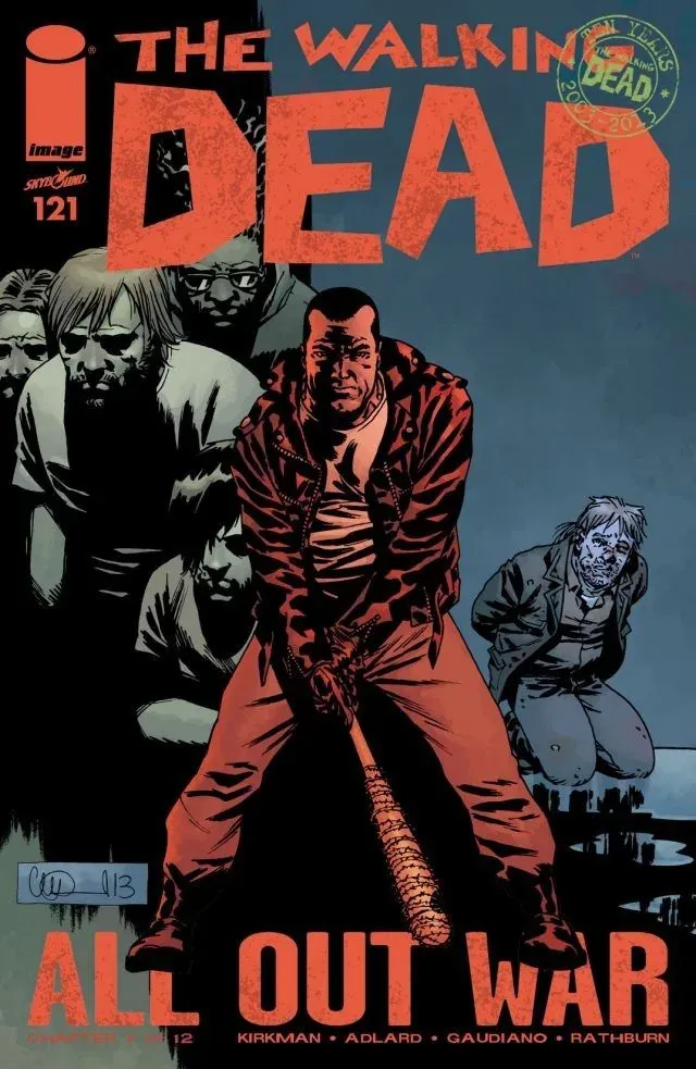 Cover of The Walking Dead #121