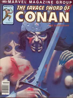 Cover of The Savage Sword of Conan #62