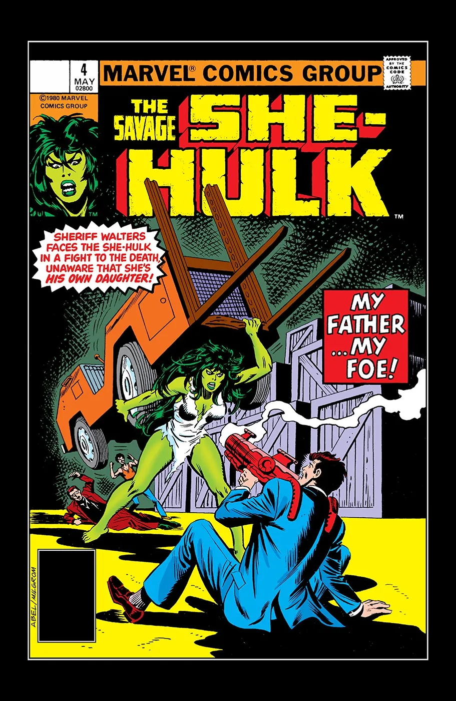 Cover of The Savage She-Hulk #4