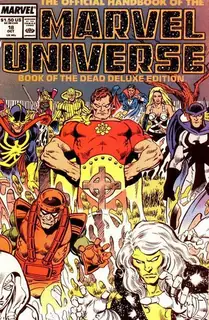 Cover of The Official Handbook of the Marvel Universe #18