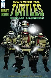 Cover of Teenage Mutant Ninja Turtles: Urban Legends #1