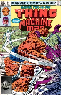 Cover of Marvel Two-in-One #93