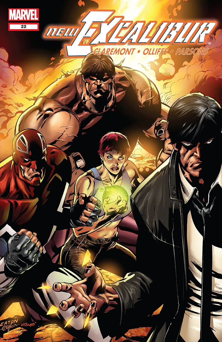 Cover of New Excalibur #22