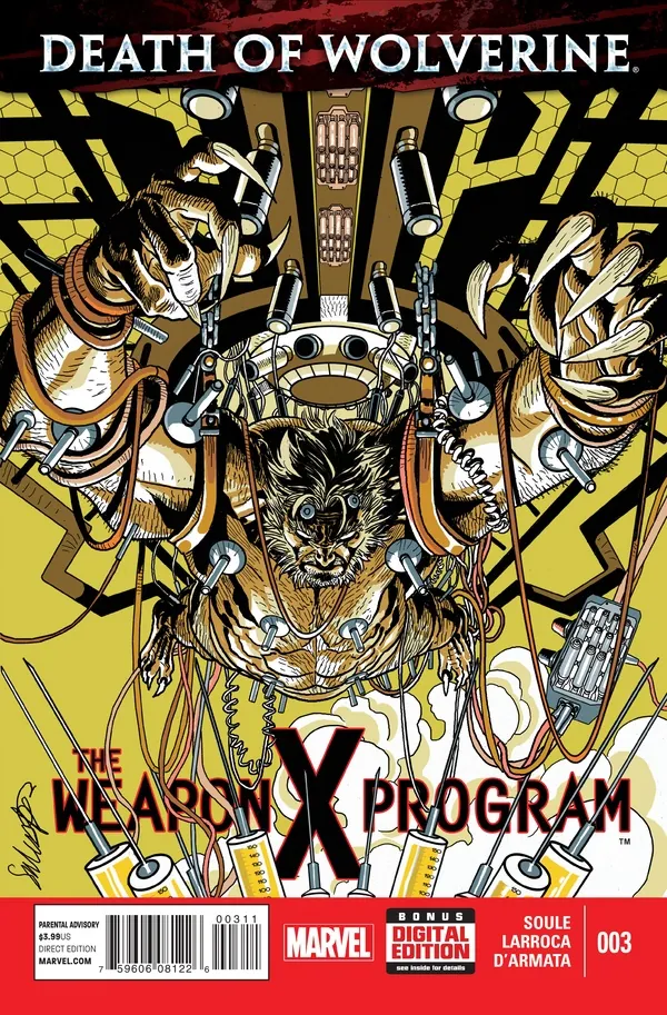 Cover of Death of Wolverine: The Weapon X Program #3