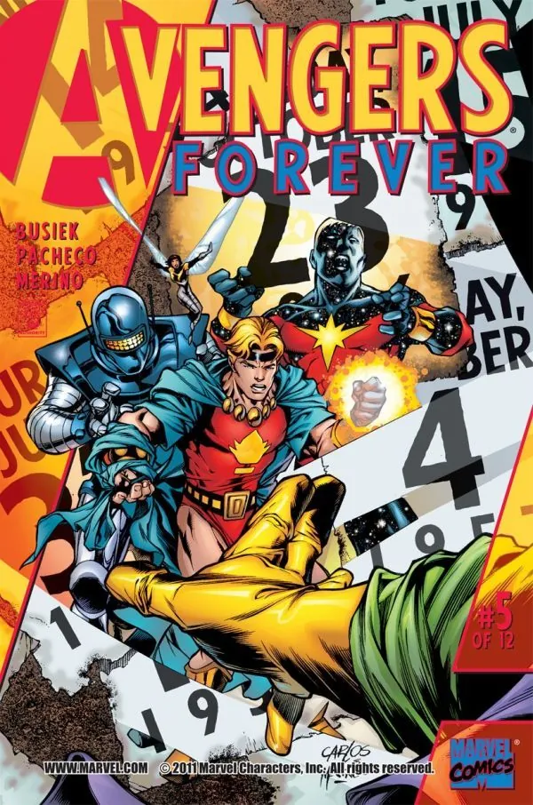 Cover of Avengers Forever #5
