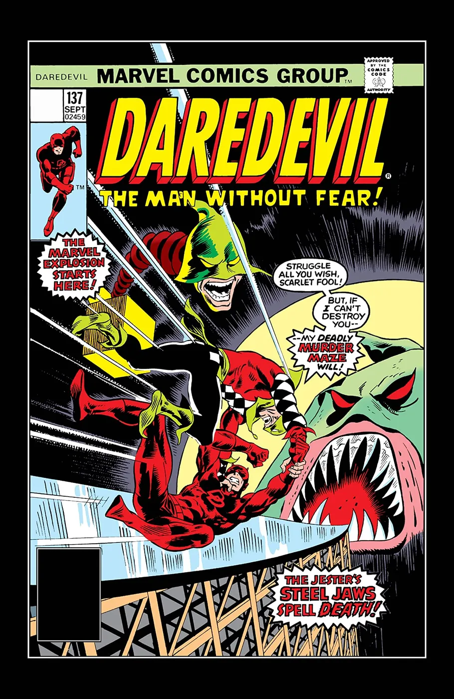 Cover of Daredevil #137