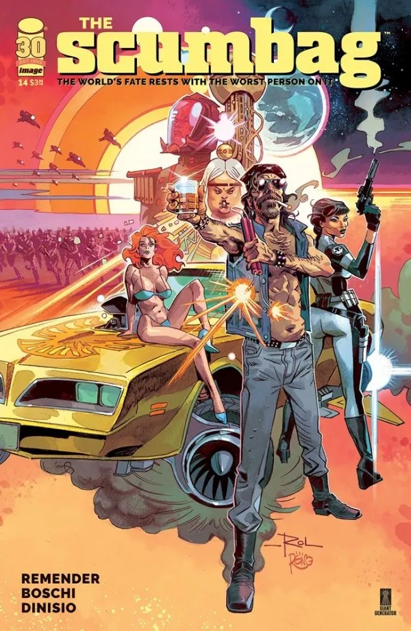 Cover of The Scumbag #14