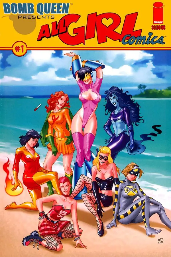 Cover of Bomb Queen Presents: All-Girl Comics #1
