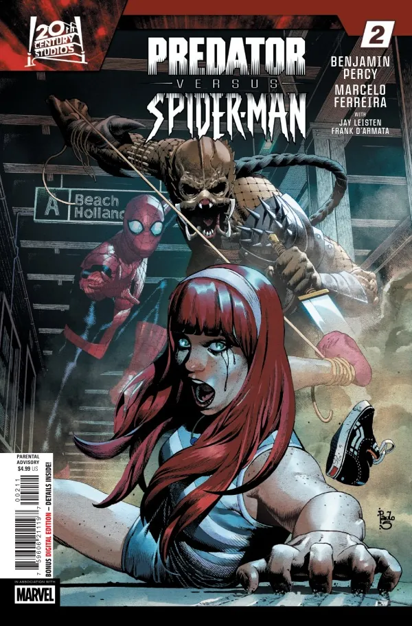Cover of Predator vs. Spider-Man #2