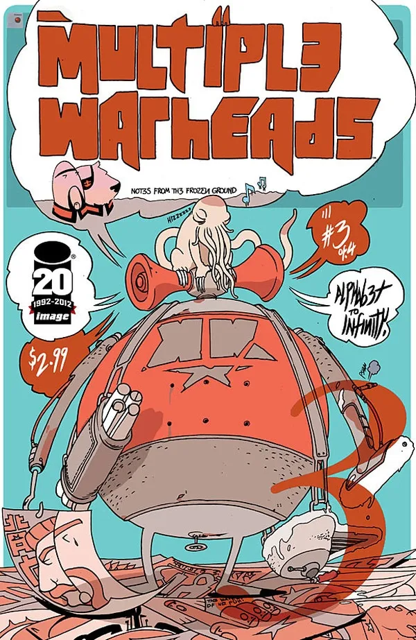 Cover of Multiple Warheads: Alphabet to Infinity #3