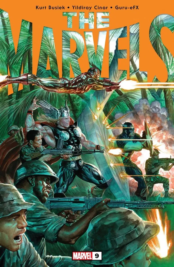 Cover of The Marvels #9