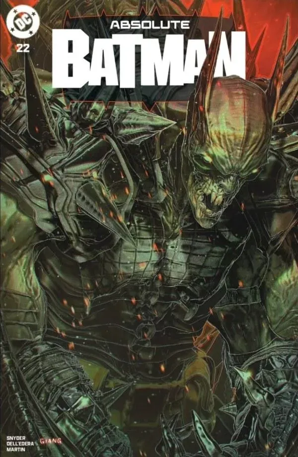 Cover of Absolute Batman #22