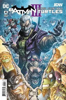 Cover of Batman / Teenage Mutant Ninja Turtles III #4