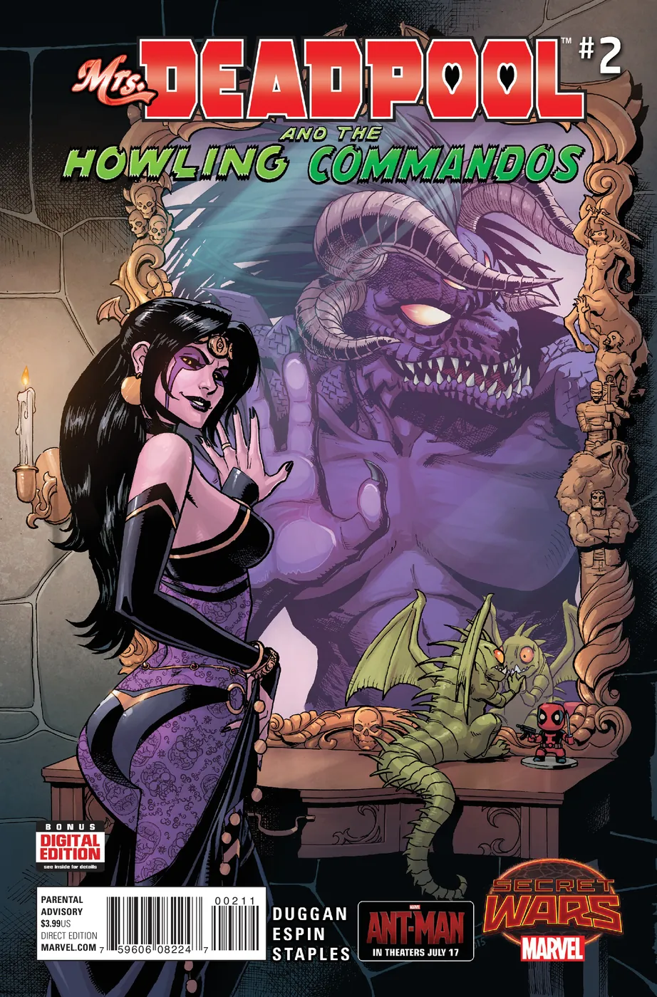 Cover of Mrs. Deadpool and the Howling Commandos #2