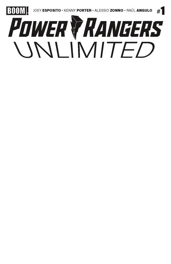 Cover of Power Rangers Unlimited #1