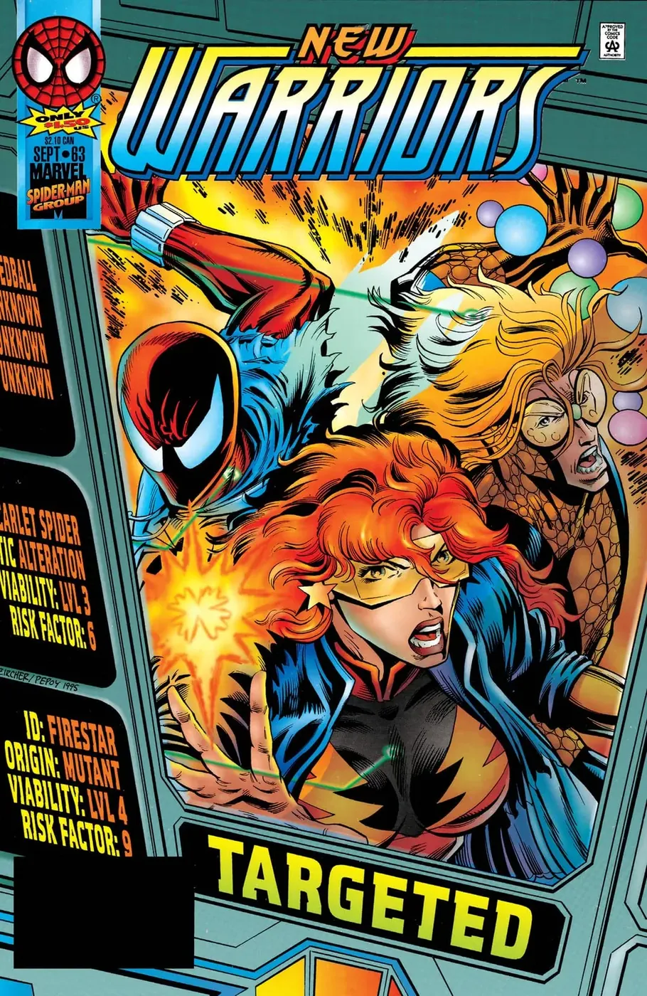 Cover of The New Warriors #63