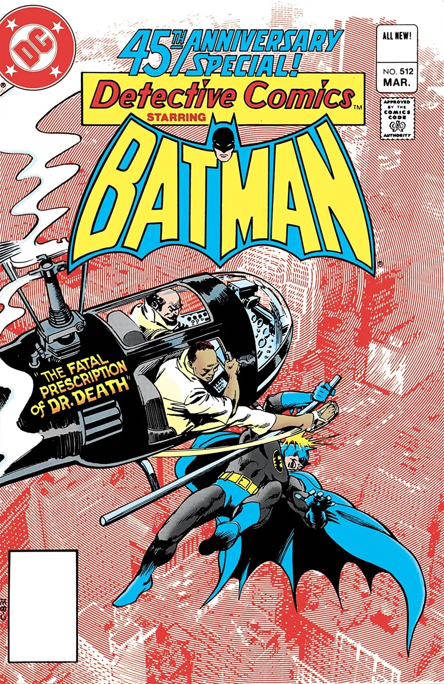 Cover of Detective Comics #512