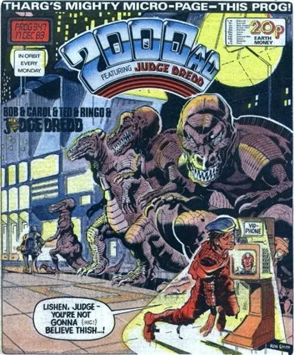 Cover of 2000 AD #347