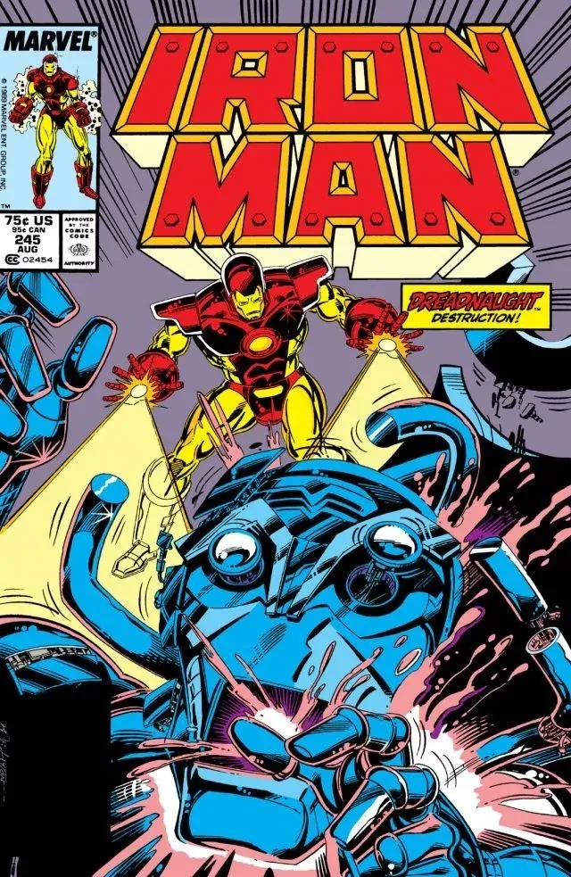 Cover of Iron Man #245