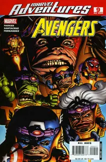 Cover of Marvel Adventures The Avengers #9