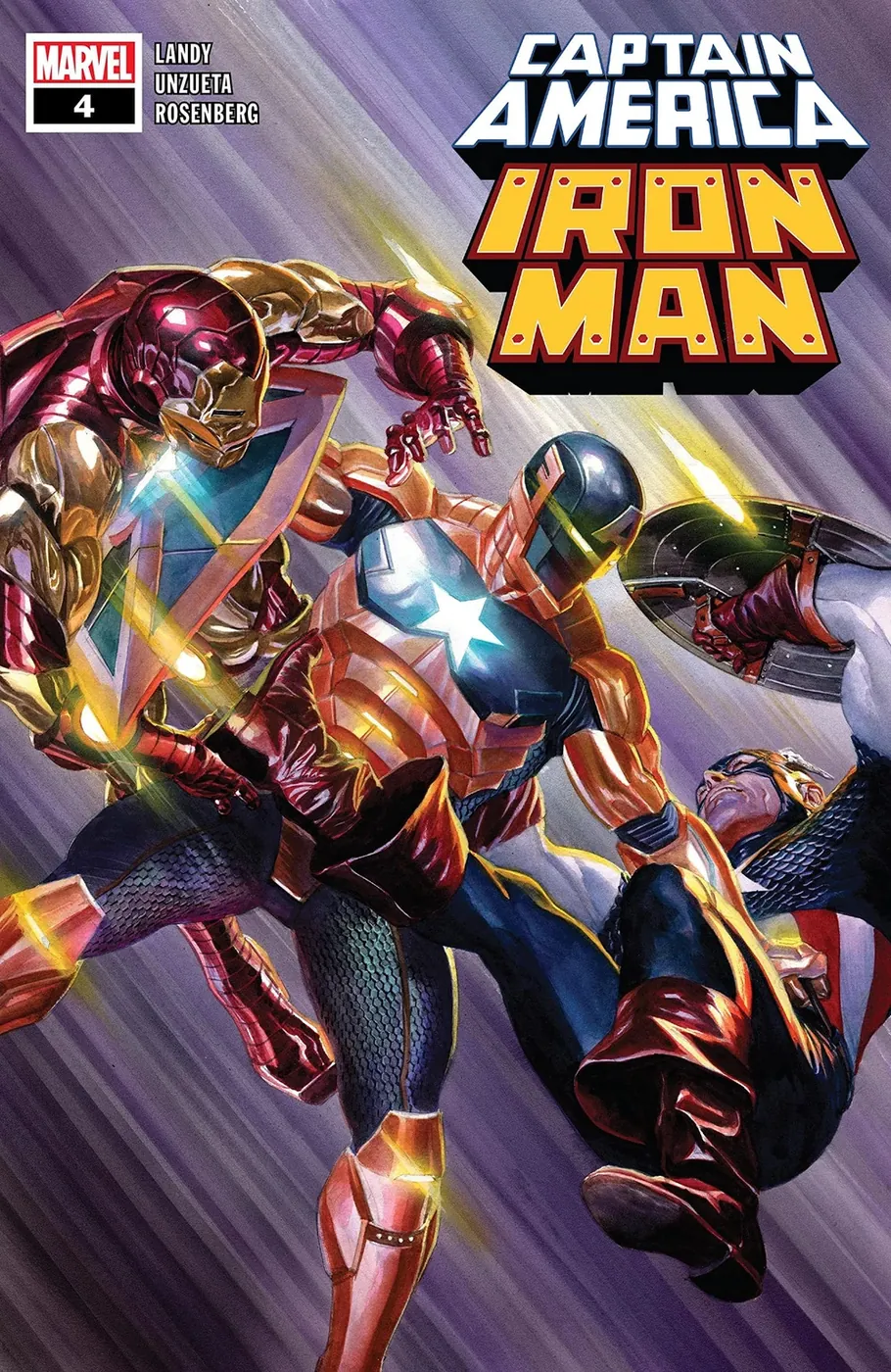 Cover of Captain America / Iron Man #4