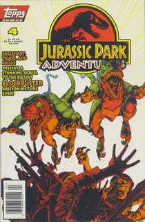 Cover of Jurassic Park Adventures #4