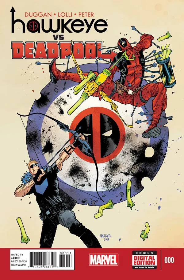 Cover of Hawkeye vs. Deadpool #0