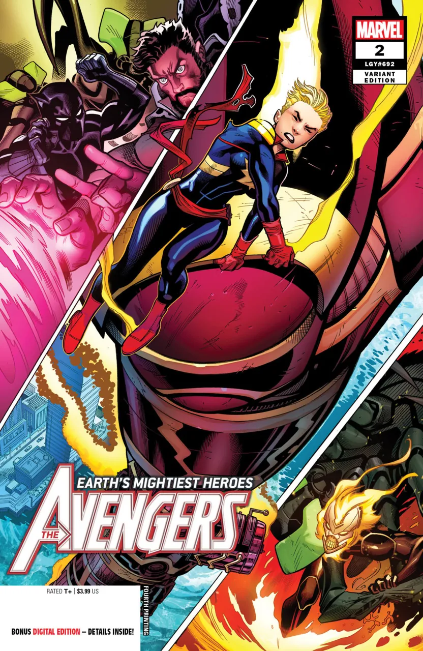 Cover of Avengers #2 (692)