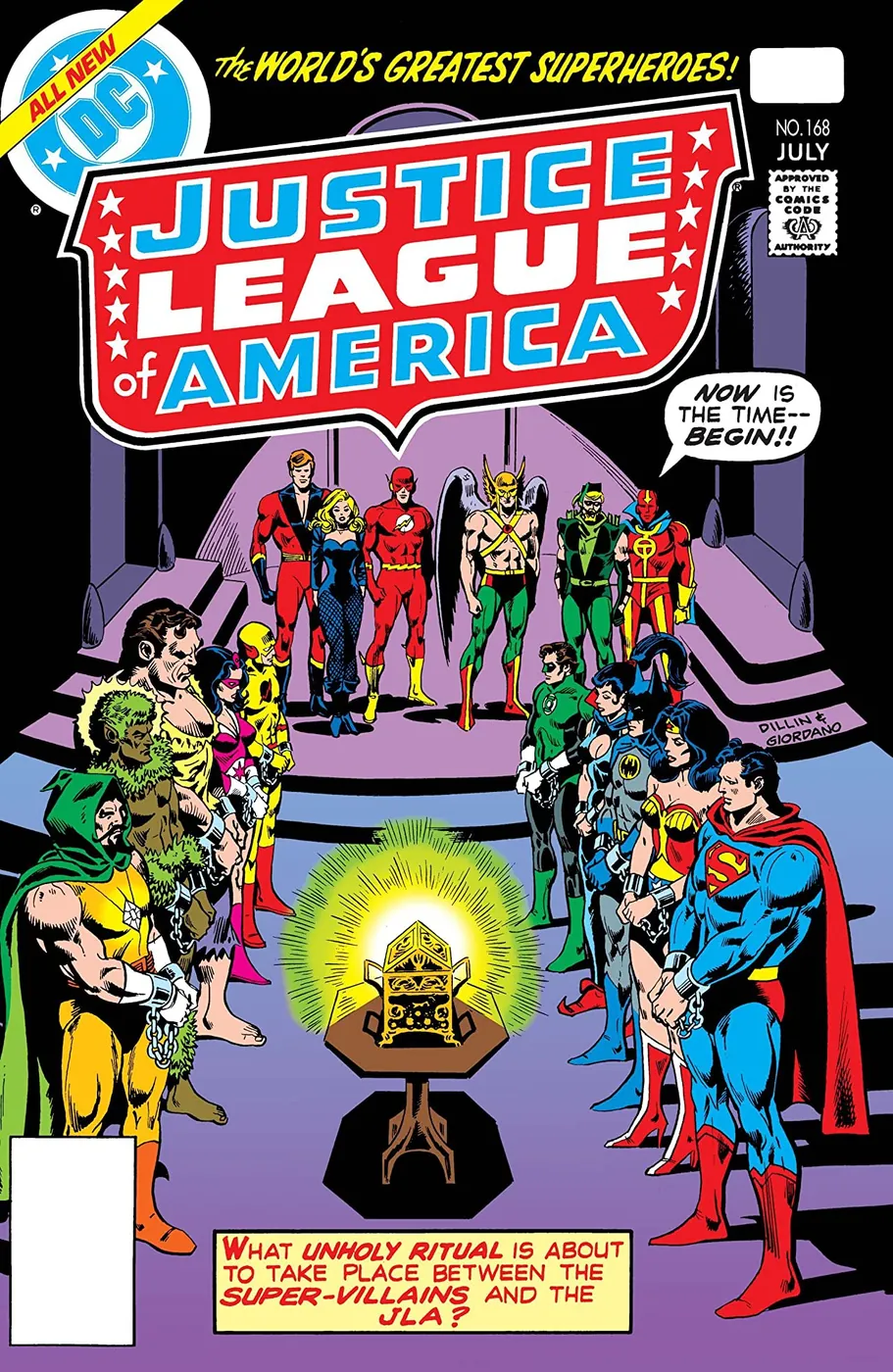 Cover of Justice League of America #168