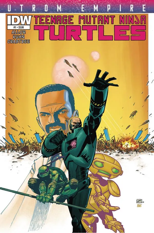 Cover of Teenage Mutant Ninja Turtles: Utrom Empire #1