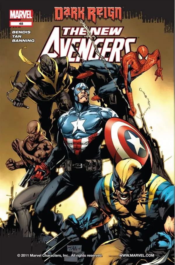 Cover of New Avengers #48