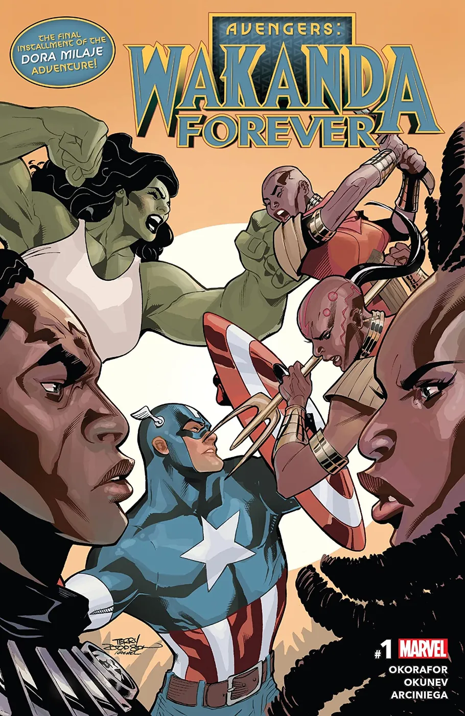 Cover of Wakanda Forever Avengers #1
